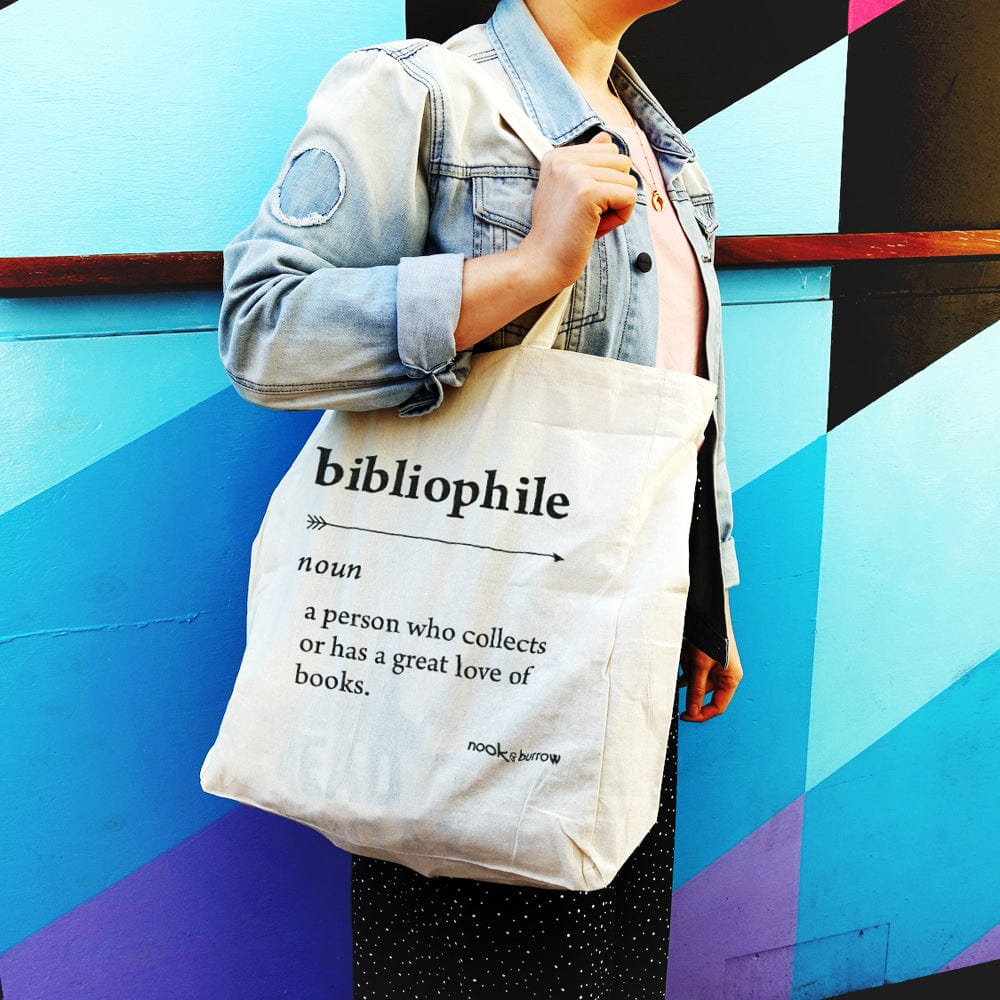 Bibliophile | Tote Bag - Nook & Burrow