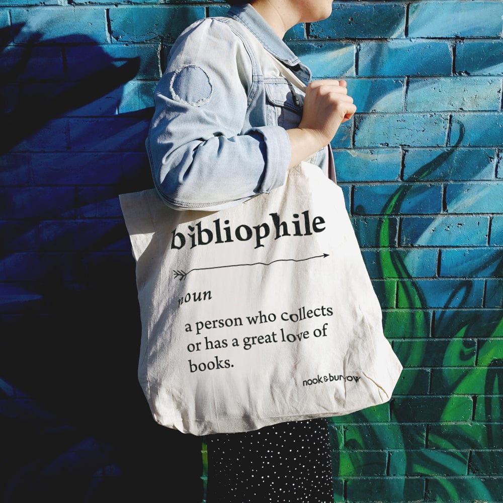 Bibliophile | Tote Bag - Nook & Burrow