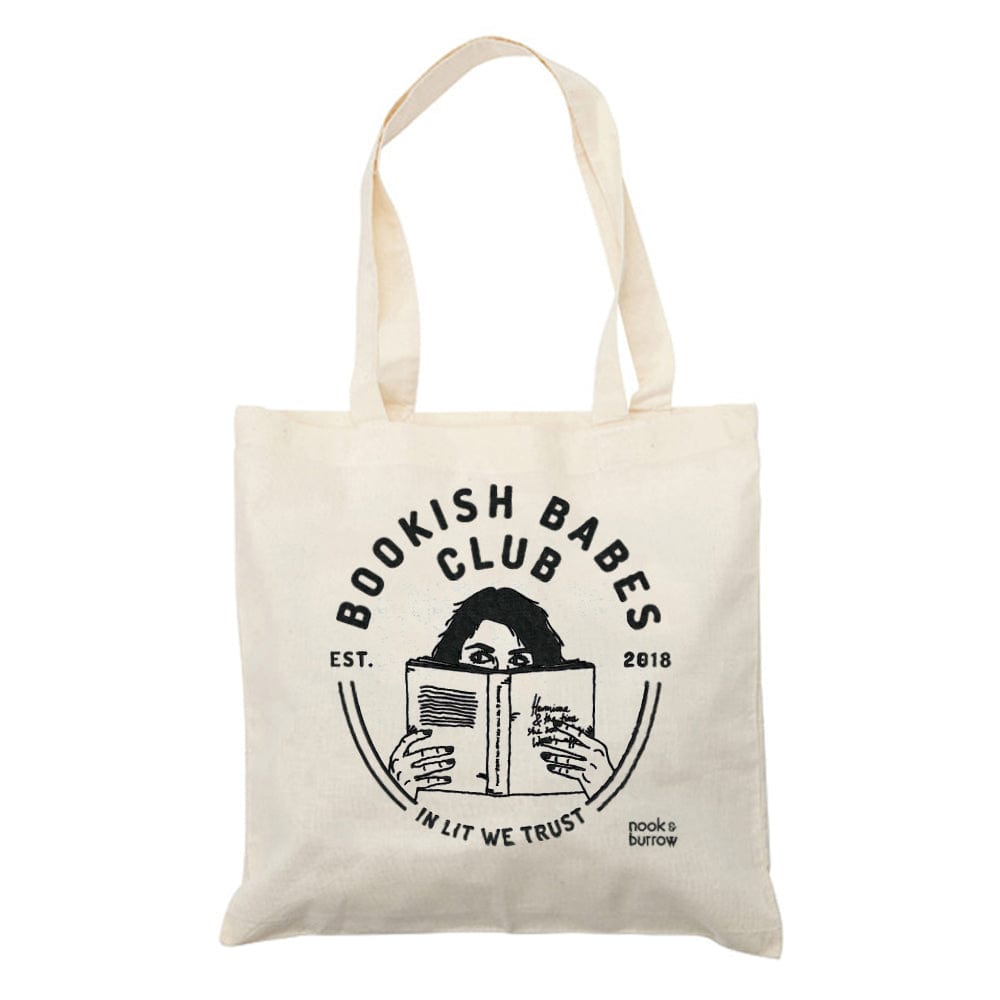 Bookish Babes Club | Tote Bag - Nook & Burrow