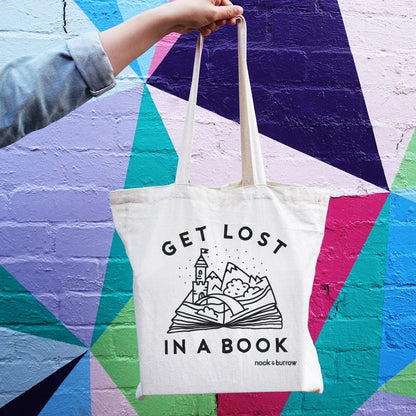 Get Lost | tote bag - Nook & Burrow