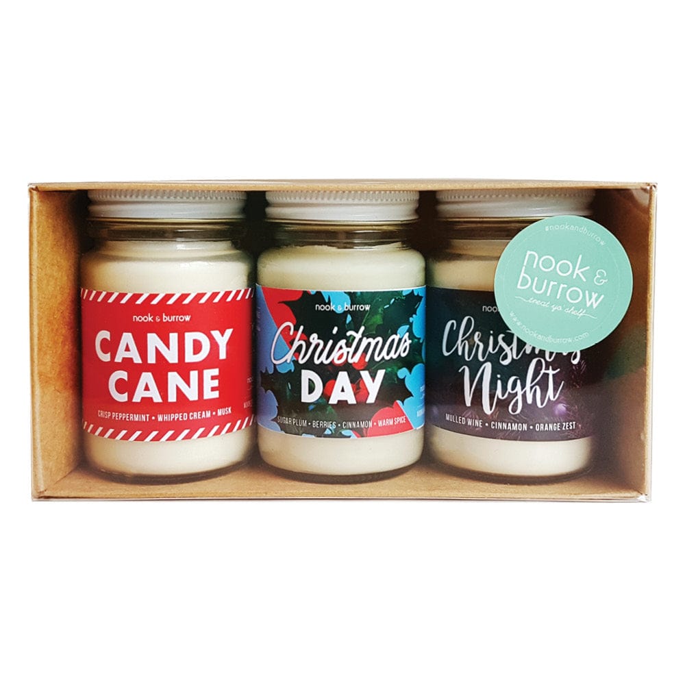 Christmas | Candle Trio | gift bundle - Nook & Burrow