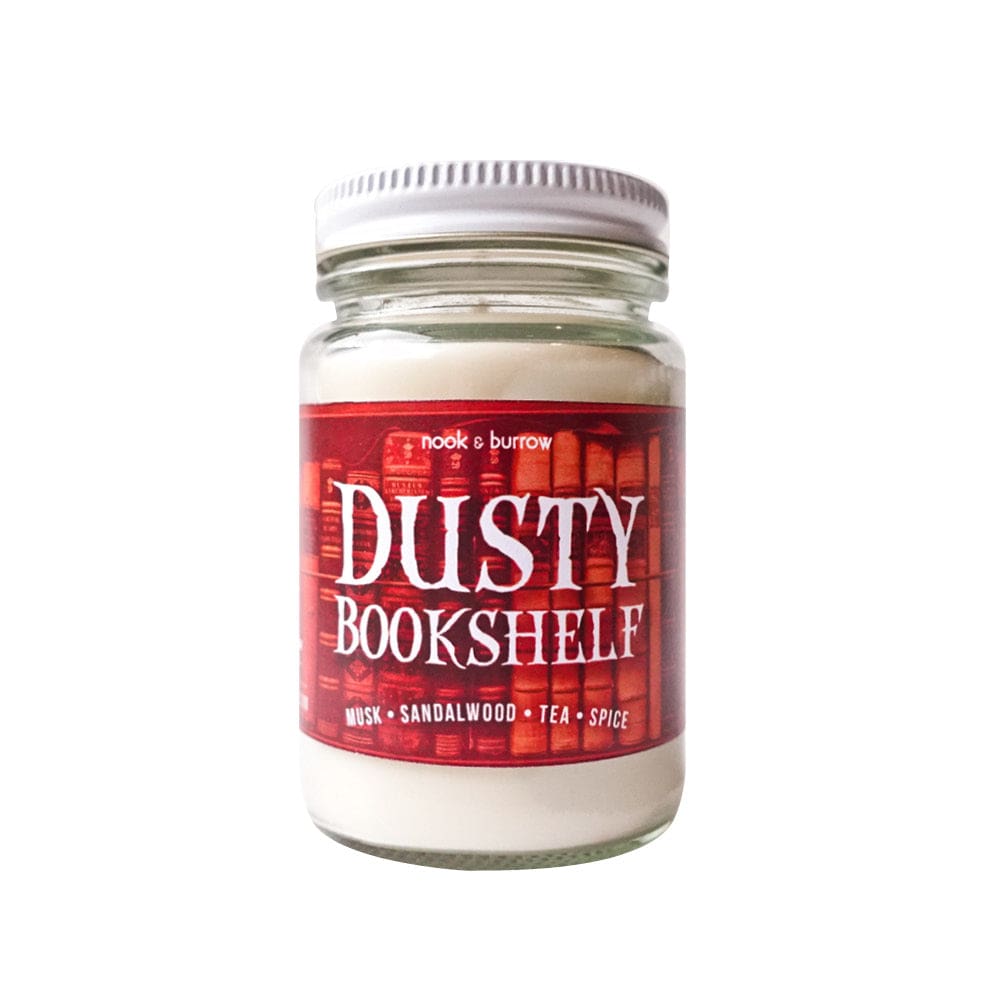 Dusty Bookshelf | candle - Nook & Burrow