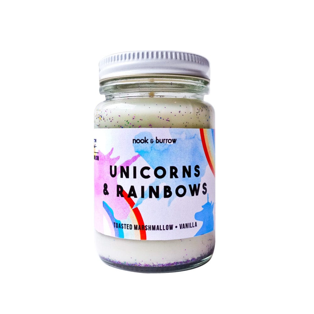 Unicorns & Rainbows | candle - Nook & Burrow