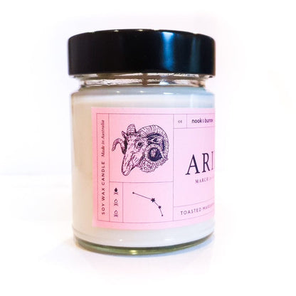 Nook & Burrow candle Aries | Astrology Range | candle