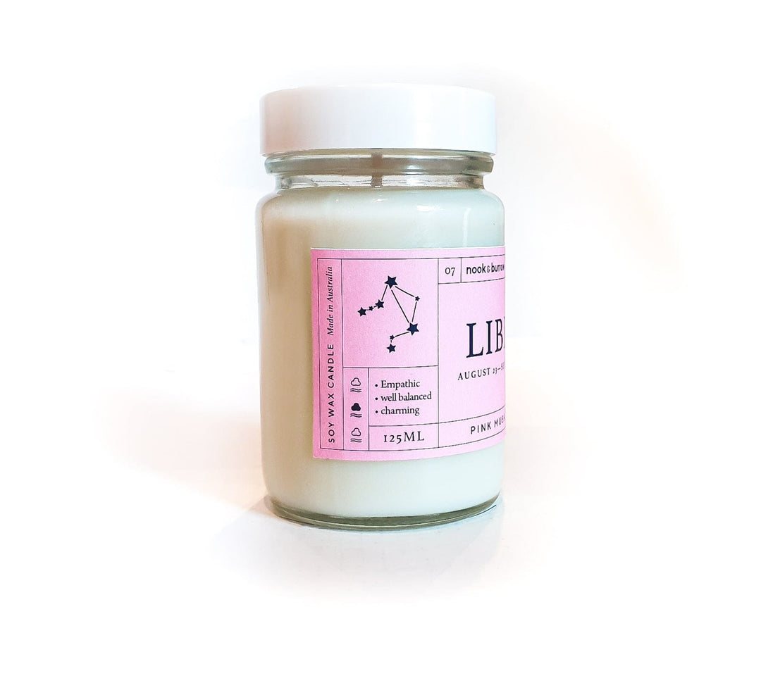 Nook & Burrow candle Libra | Astrology Range | candle