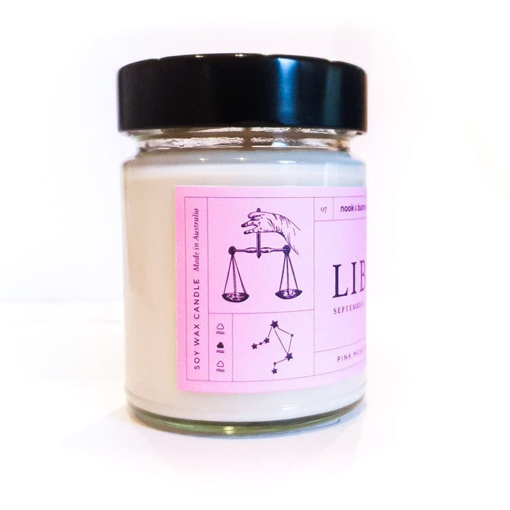Nook & Burrow candle Libra | Astrology Range | candle