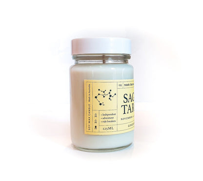 Nook & Burrow candle Sagittarius | Astrology Range | candle