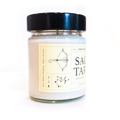 Nook & Burrow candle Sagittarius | Astrology Range | candle