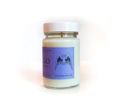 Nook & Burrow candle Virgo | Astrology Range | candle