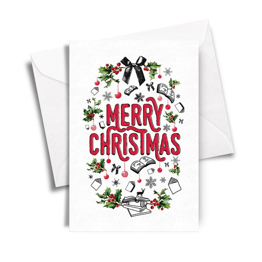 Merry Christmas | Christmas card - Nook & Burrow