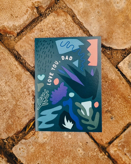Nook & Burrow greeting card Love You, Dad | greeting card