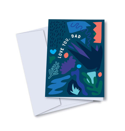 Nook & Burrow greeting card Love You, Dad | greeting card