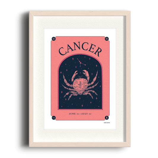 Nook & Burrow poster Cancer | A4 print