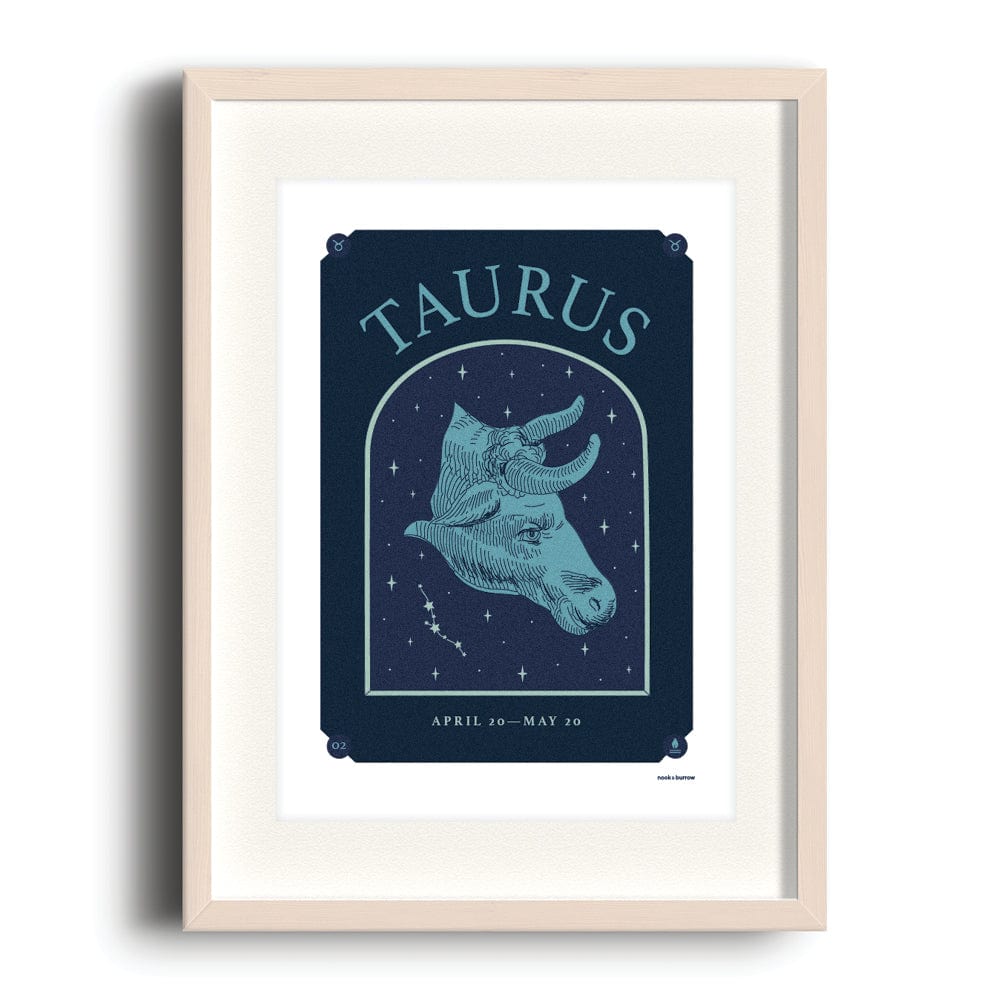 Nook & Burrow poster Dark Taurus | A4 print