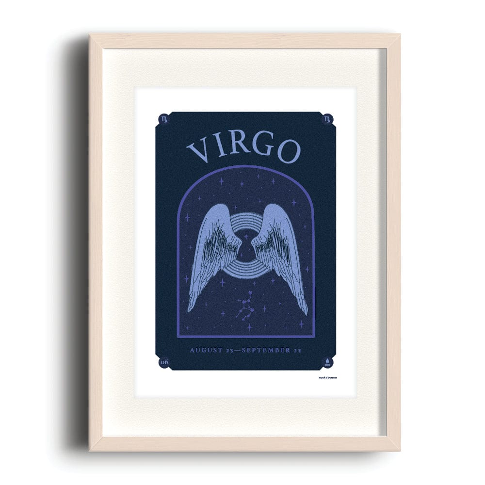 Nook & Burrow poster Dark Virgo | A4 print
