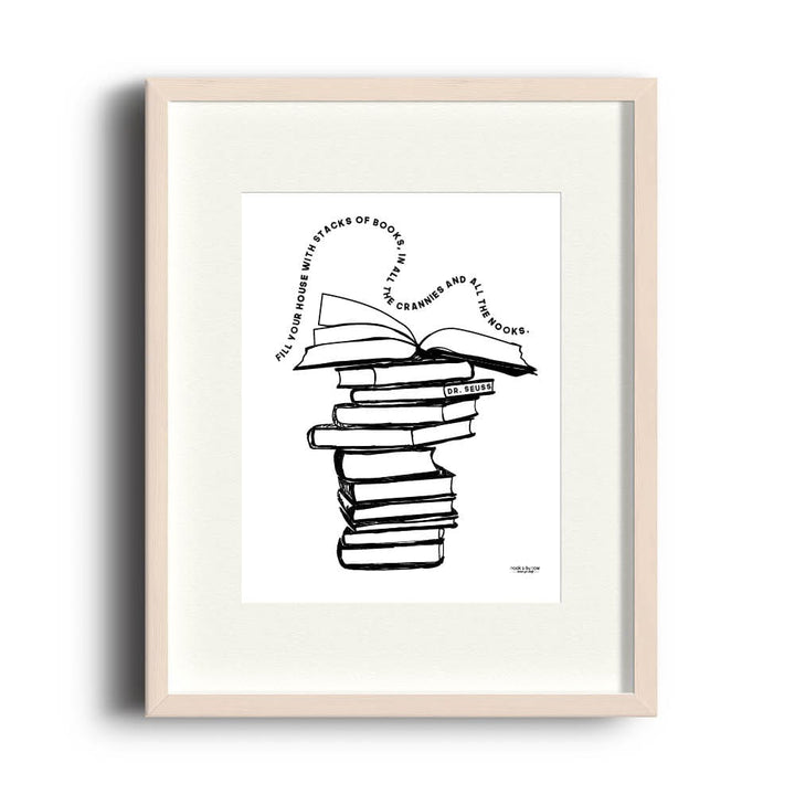Dr Seuss | 8 x 10 print - Nook & Burrow
