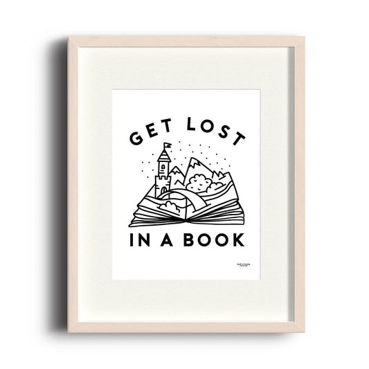 Get Lost | 8 x 10 print - Nook & Burrow
