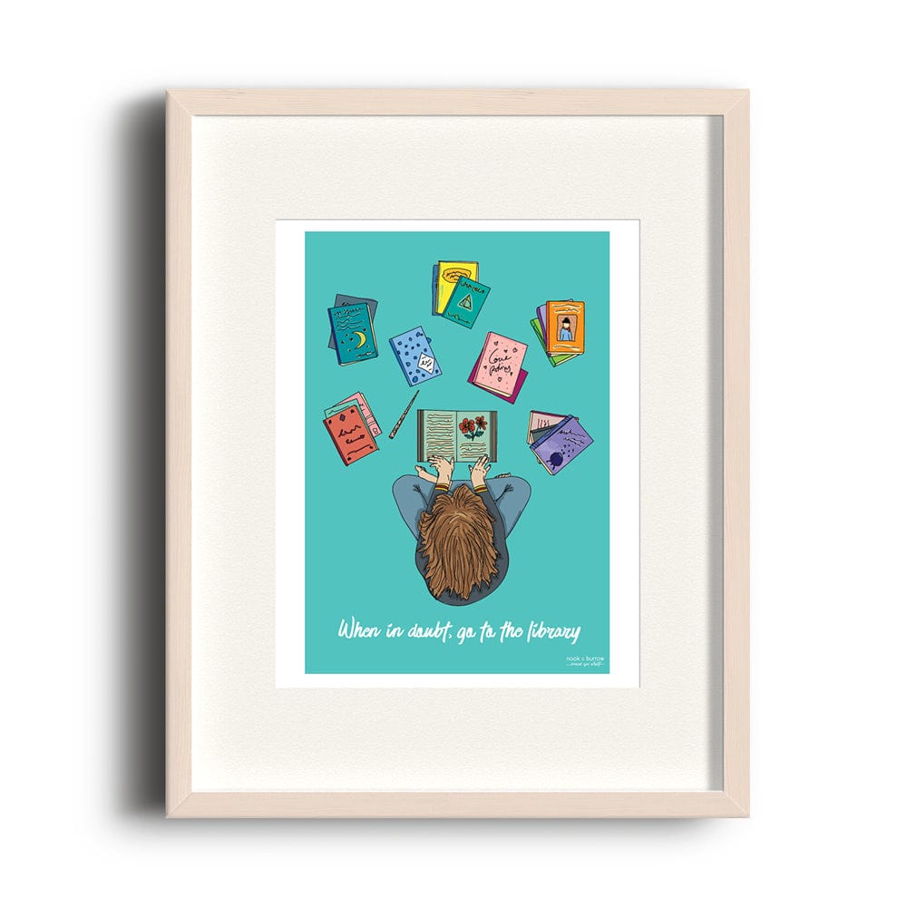 Hermione | 8 x 12 print - Nook & Burrow
