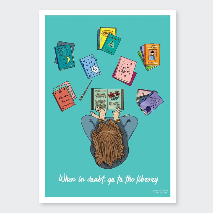 Hermione | 8 x 12 print - Nook & Burrow