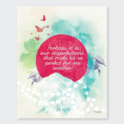 Jane Austen | 8 x 10 print - Nook & Burrow