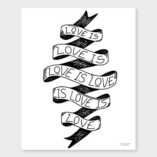 Love is Love | 8 x 10 print - Nook & Burrow