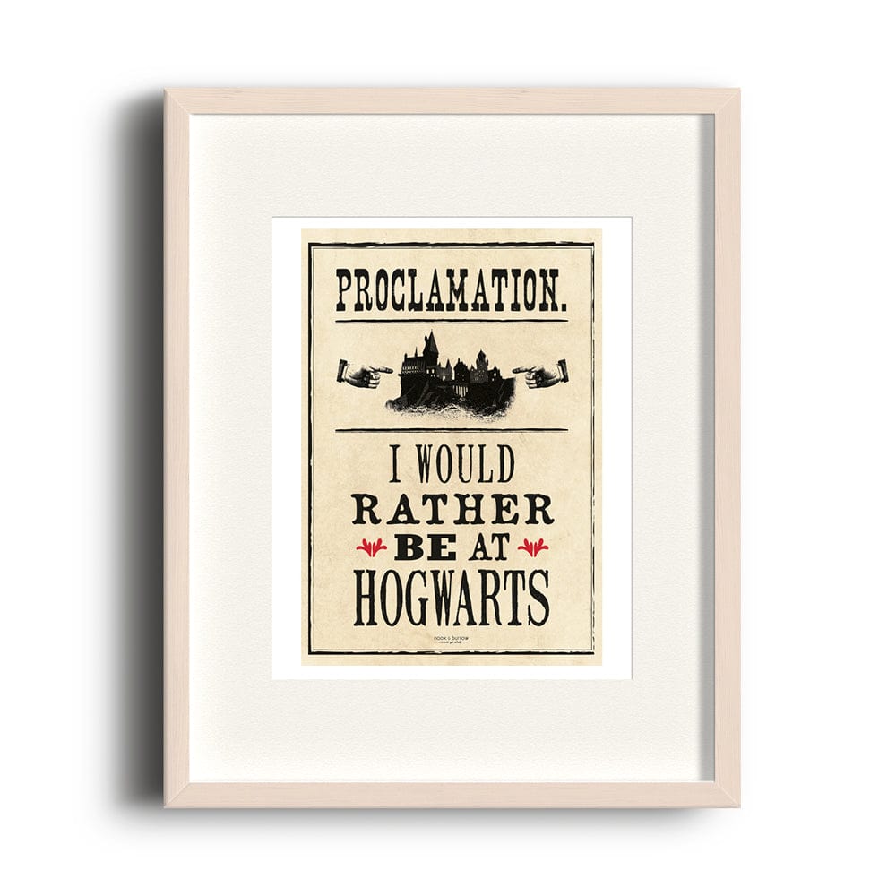Proclamation | 8 x 12 print - Nook & Burrow