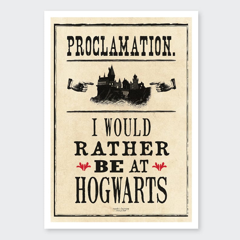 Proclamation | 8 x 12 print - Nook & Burrow