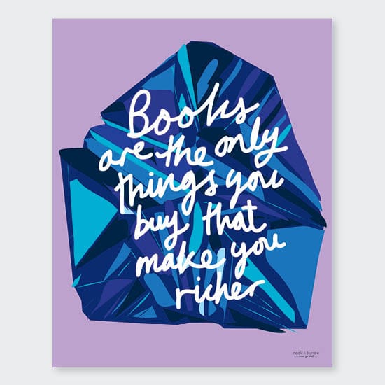 Richer | 8 x 10 print - Nook & Burrow