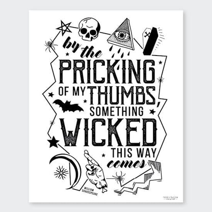 Shakespeare | 8 x 10 print - Nook & Burrow