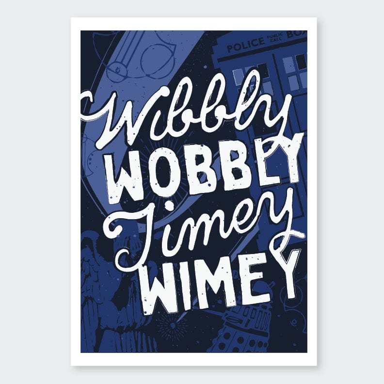 Nook & Burrow poster The Doctor | A4 print
