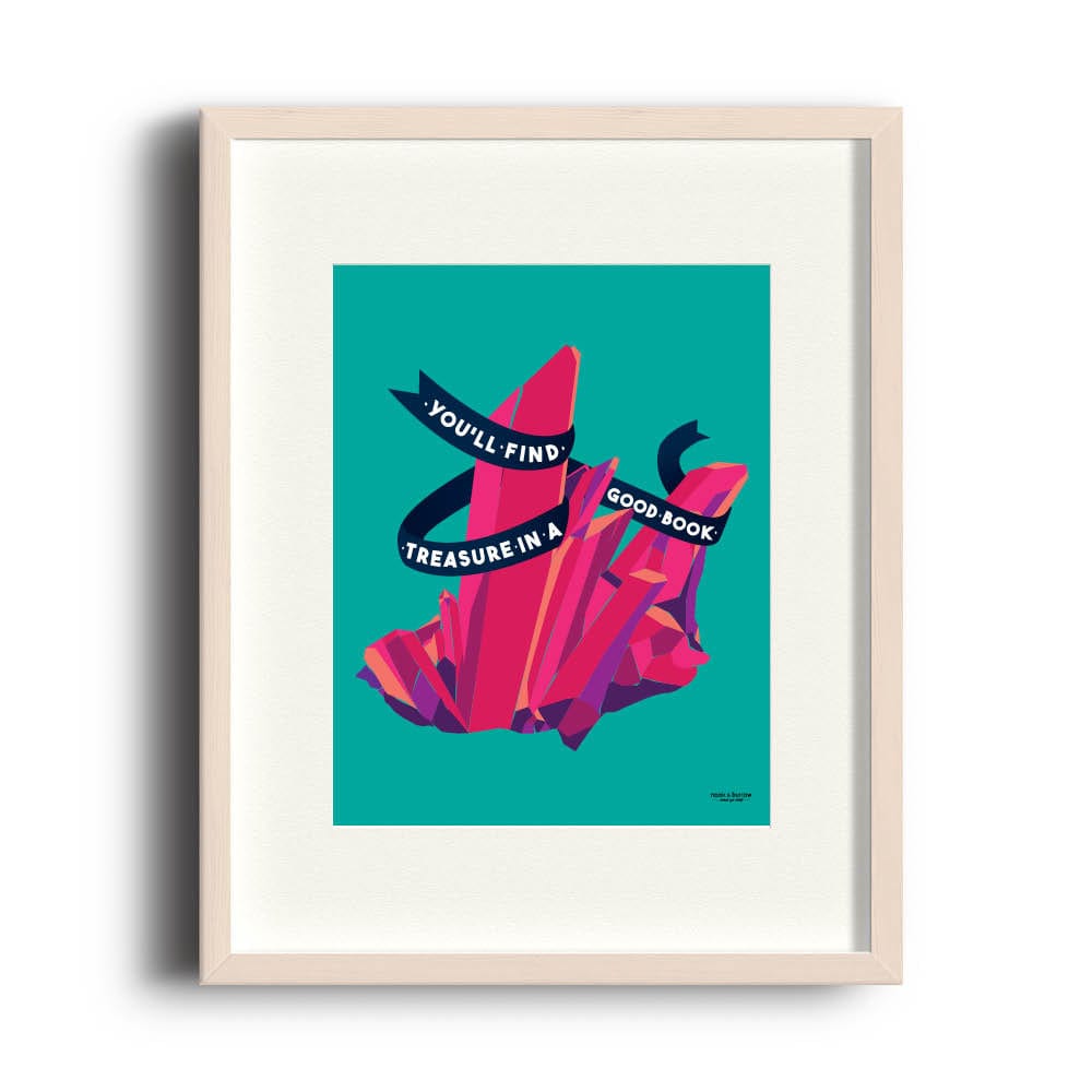 Treasure | 8 x 10 print - Nook & Burrow