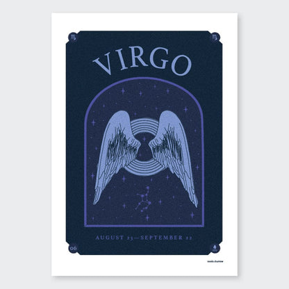 Nook & Burrow poster Virgo | A4 print