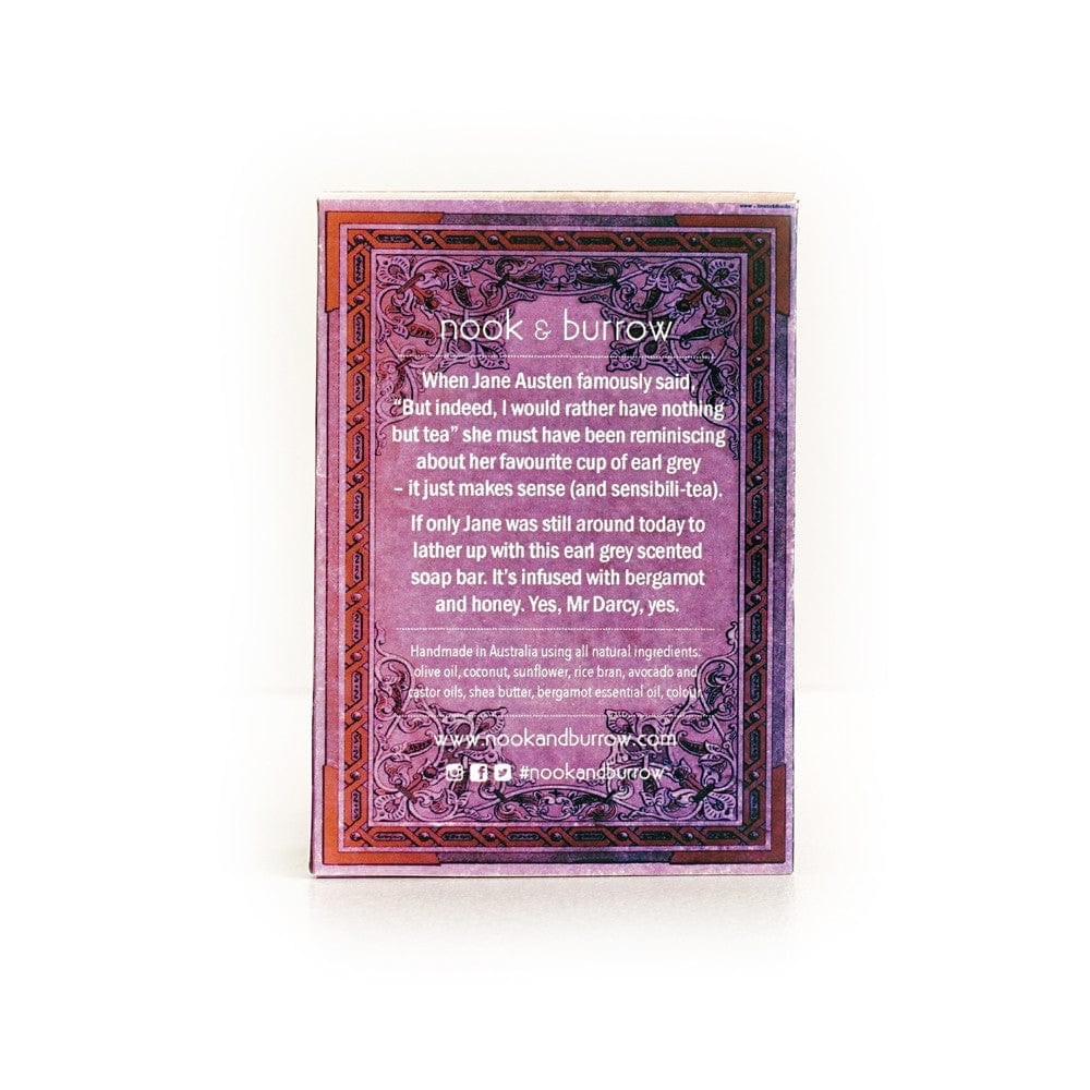 Jane Austen's Earl Grey | soap bar - Nook & Burrow