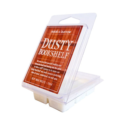 Dusty Bookshelf | wax melts - Nook & Burrow