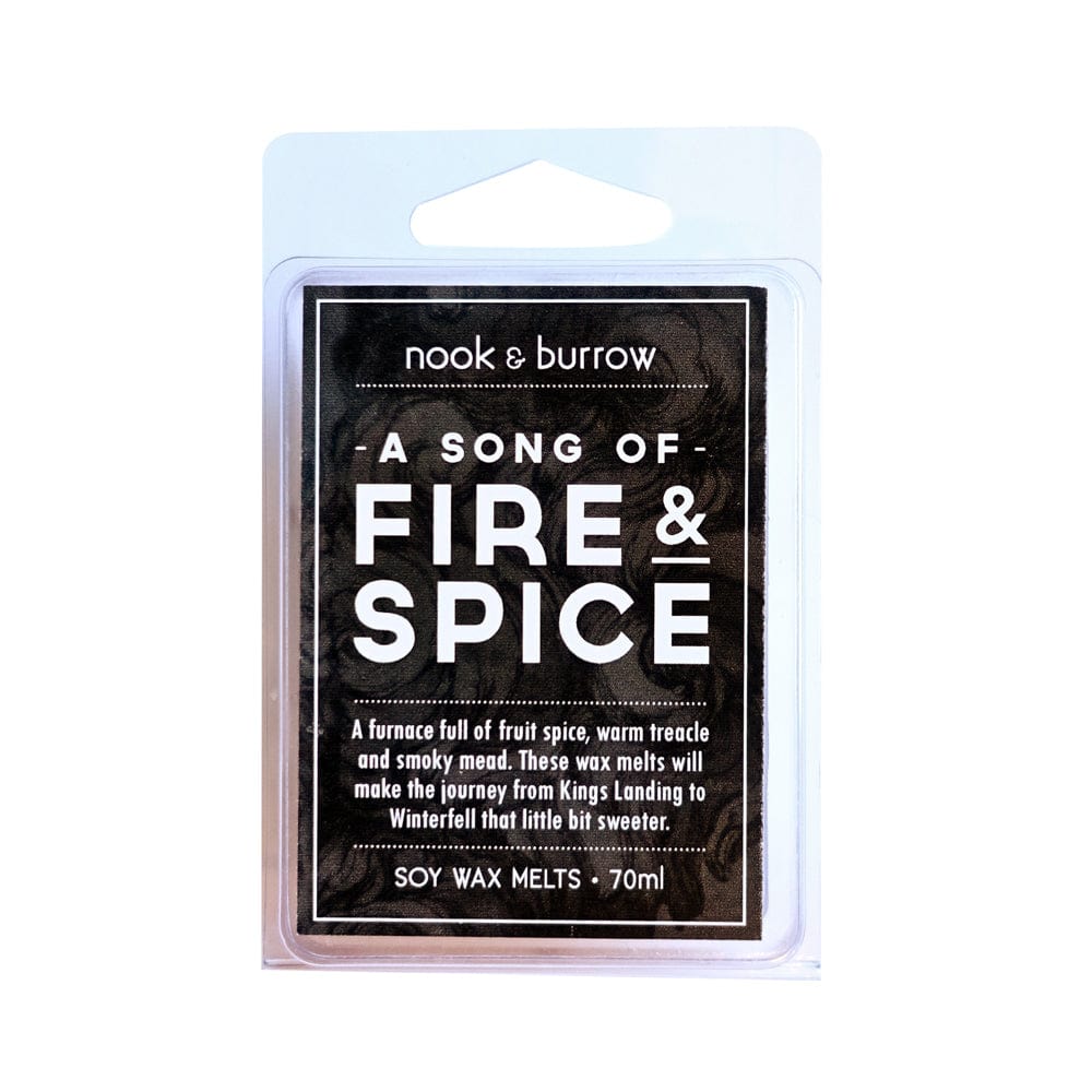 Fire & Spice | wax melts - Nook & Burrow
