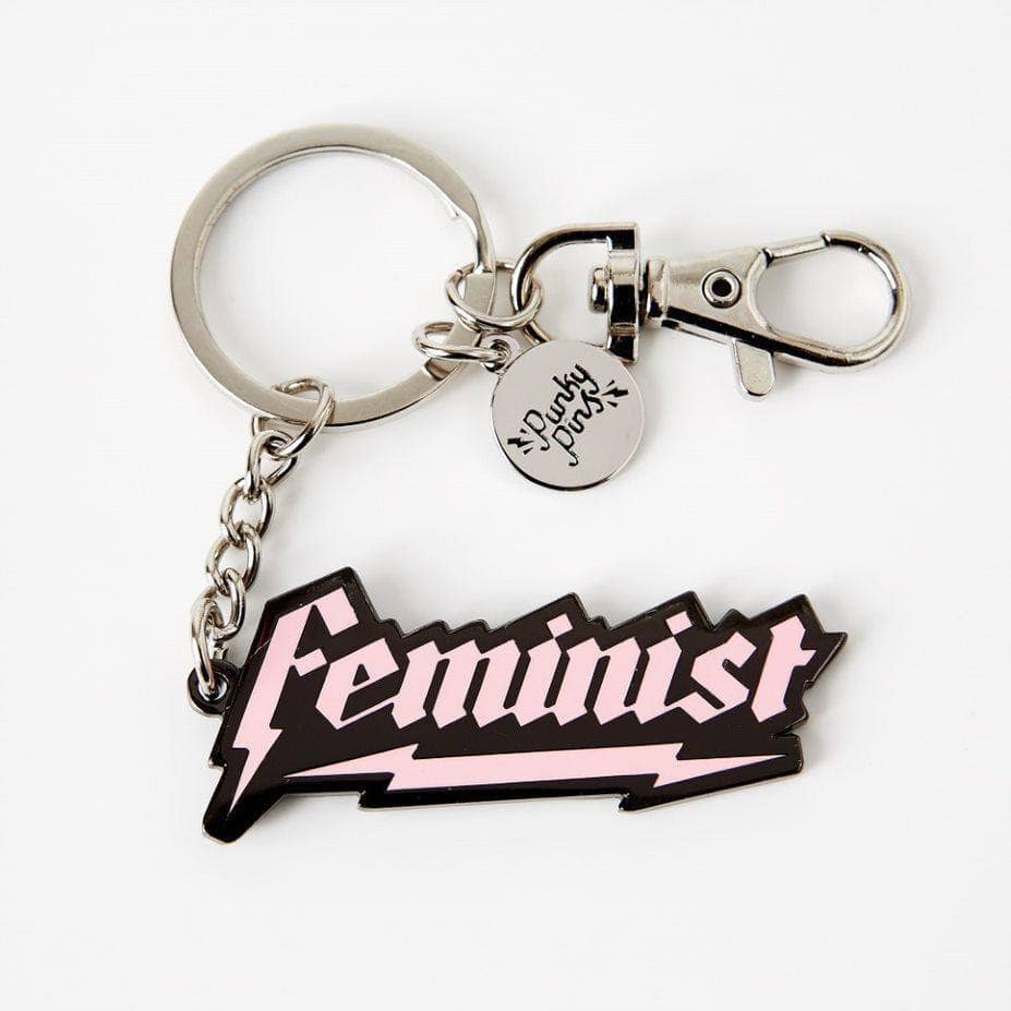 Punky Pins keyring Feminist  | enamel keyring