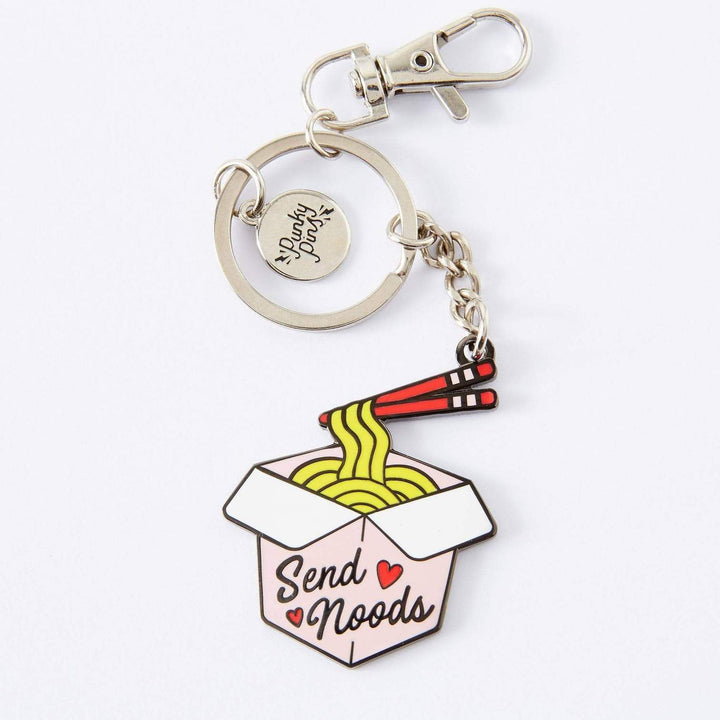 Punky Pins keyring Send Noods | enamel keyring