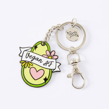Punky Pins keyring Vegan AF | enamel keyring