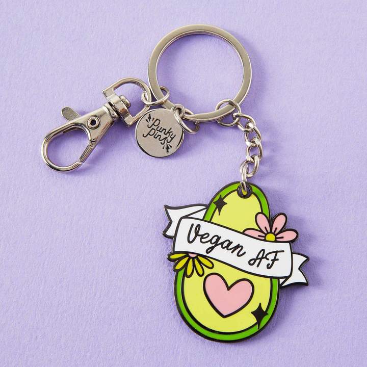 Punky Pins keyring Vegan AF | enamel keyring