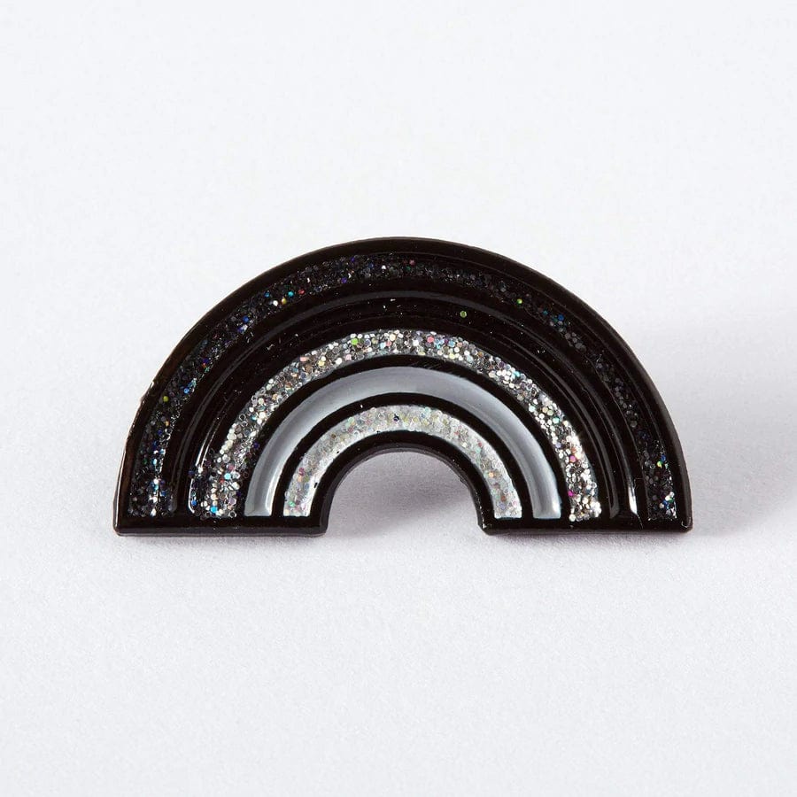 Punky Pins pin Black Rainbow | enamel pin