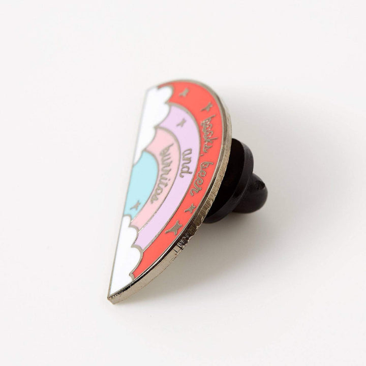Punky Pins pin Books, Beer & Burritos  | enamel pin