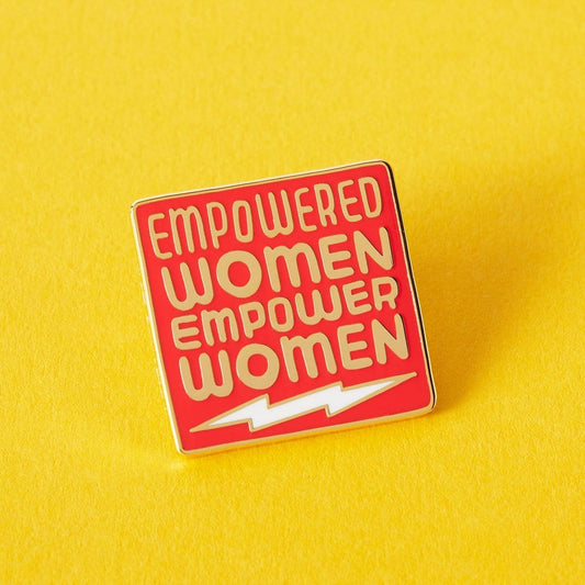 Empowered Women Empower Women | enamel pin - Nook & Burrow