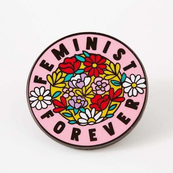 Punky Pins pin Feminist Forever | enamel pin