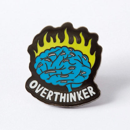 Punky Pins pin Overthinker | enamel pin